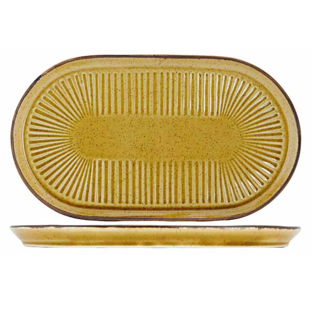 Solas Mustard Proof Bord Ovaal 28x16,5cm 5405228