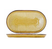 Solas Mustard Proof Bord Ovaal 24x14cm 5405224