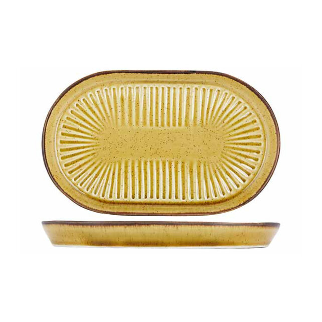 Solas Mustard Proof Bord Ovaal 19x12,5cm 5405219