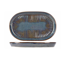 Solas Blauw Proof Bord Ovaal 19x12,5cm 5631219