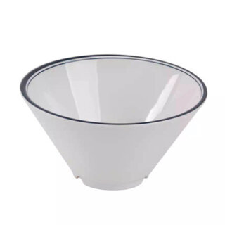 Mammoet Schaal Linee 15 cm Blauw Wit  536185