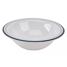 Mammoet Schaal Linee 17 cm Blauw Wit  536191