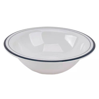 Mammoet Schaal Linee 17 cm Blauw Wit  536191