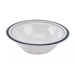 Mammoet Schaal Linee 14 cm Blauw Wit  536190