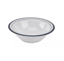 Mammoet Schaal Linee 12 cm Blauw Wit  536189