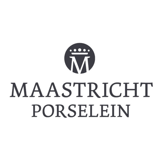 Maastricht Porselein Calcaire Bord 26 cm Wit Porselein 536243