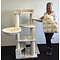 RHRQuality Cat Tree Corner Coon Cream