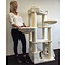 RHRQuality Cat Tree Corner Coon Cream