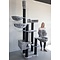 RHRQuality Cat Tree Catdream de Luxe Blackline Light Grey