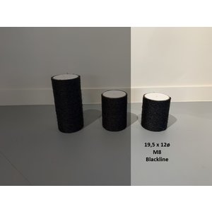 RHRQuality Sisalpole 19,5x12 M8 BLACKLINE