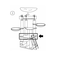 RHRQuality Mittelplatte Catdream de Luxe 50x36 Light Grey