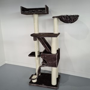 RHRQuality Cat Tree Kilimandjaro de Luxe Taupe