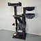 RHRQuality Cat Tree Kilimandjaro de luxe Plus Blackline Dark Grey