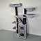 RHRQuality Cat Tree Cat Penthouse Plus Blackline Light Grey