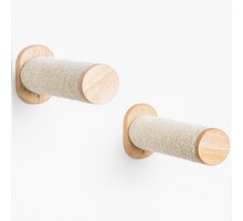 RHRQuality Katzenwand-Sisalpfosten (6mm Sisal) (Set van 2x)