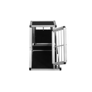 Alpuna N40 - Aluminium Cage Box - Caisse de Transport pour Chien - Cage de voiture