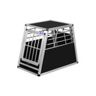 Alpuna N32 - Transportín de aluminio para perro - Jaula de coche para perros