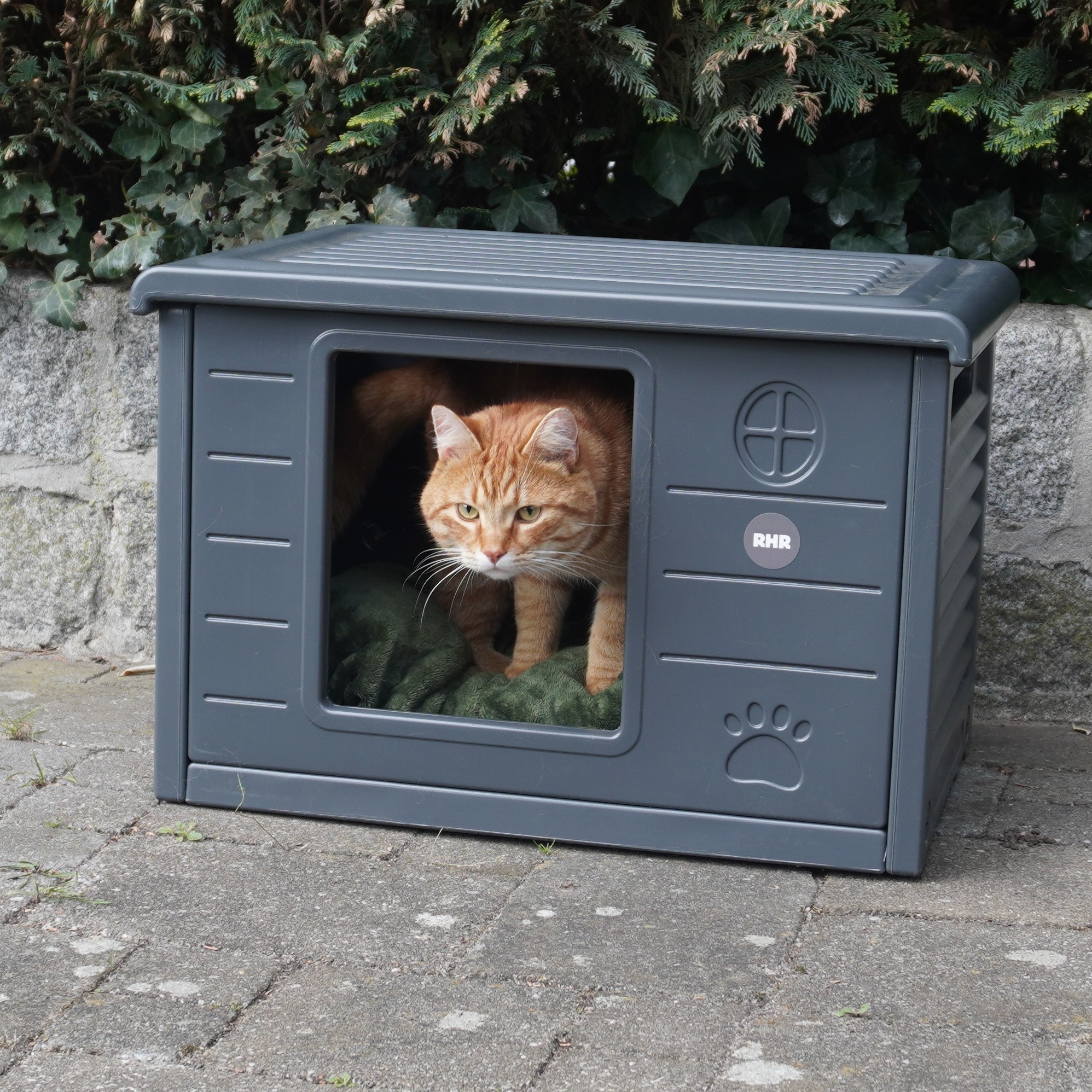 Casa de lujo para gatos Villa para uso interior y exterior -  