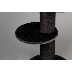 RHRQuality Arbre à chat Maine Coon Sleeper Crown Plus Blackline Dark Grey