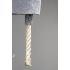 RHRQuality Arbre à chat Maine Coon Sleeper Crown Plus Light Grey