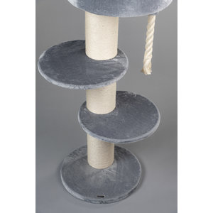 RHRQuality Arbre à chat Maine Coon Sleeper Light Grey
