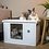 RHRQuality Casa para gatos Villa de Luxe White