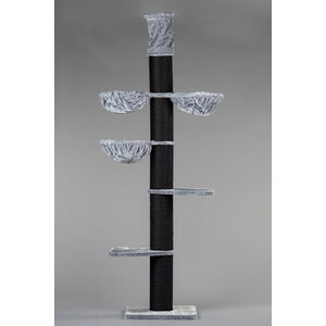 RHRQuality Arbre à chat Maine Coon Tower PLUS Blackline Light Grey