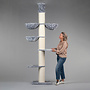 RHRQuality Arbre à chat Maine Coon Tower PLUS Light Grey