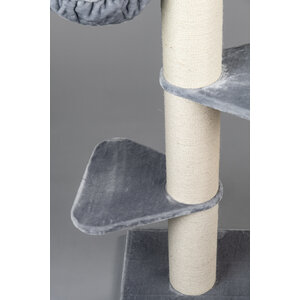 RHRQuality Rascador Maine Coon Tower Plus Light Grey