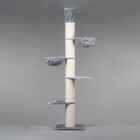 RHRQuality Arbre à chat Maine Coon Tower Light Grey