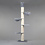 RHRQuality Arbre à chat Maine Coon Tower Light Grey