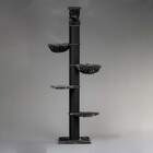 RHRQuality Rascador Maine Coon Tower Blackline Dark Grey