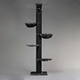 RHRQuality Arbre à chat Maine Coon Tower Blackline Dark Grey