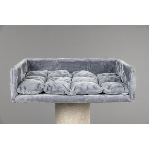 RHRQuality Fauteuil Lounge + Coussin Light Grey