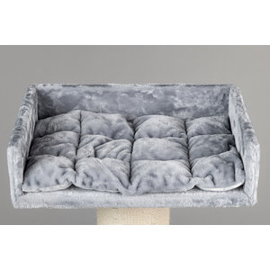 RHRQuality Fauteuil Lounge + Coussin Light Grey