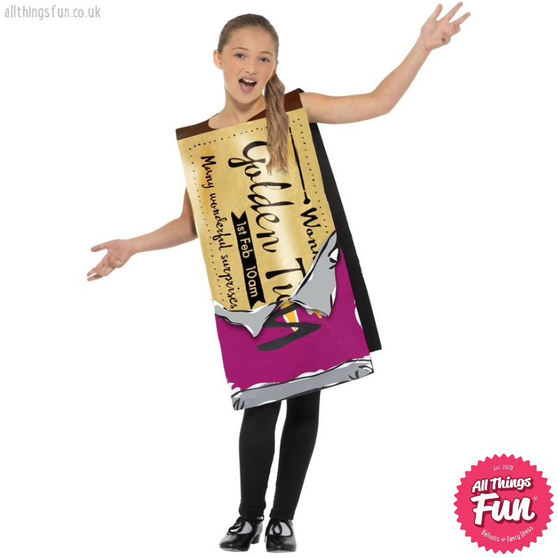 Fancy Dress & Period Costumes Childs Roald Dahl Charlie Bucket Fancy