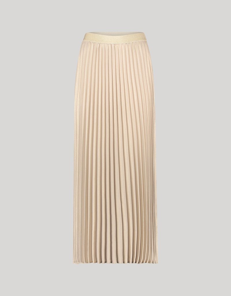 Summum Woman Plisse skirt metallic Taupe Summum 6s1208-11479