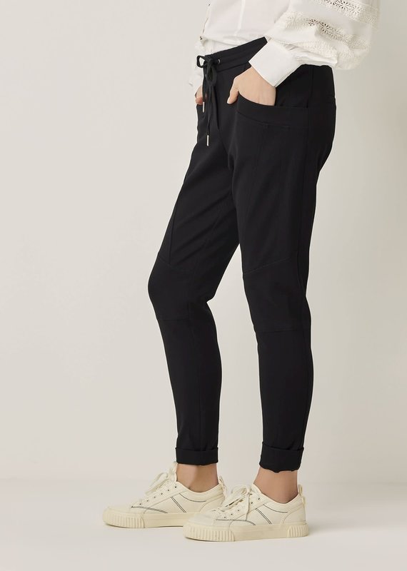 Summum Woman Trousers punto milano Black 4s2265-11580 Summum