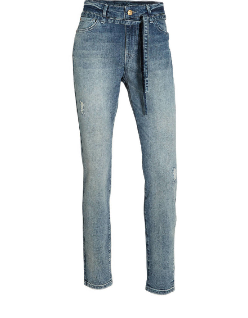 Summum Woman Tapered jeans soft indigo denim 4s2297-5094 Summum