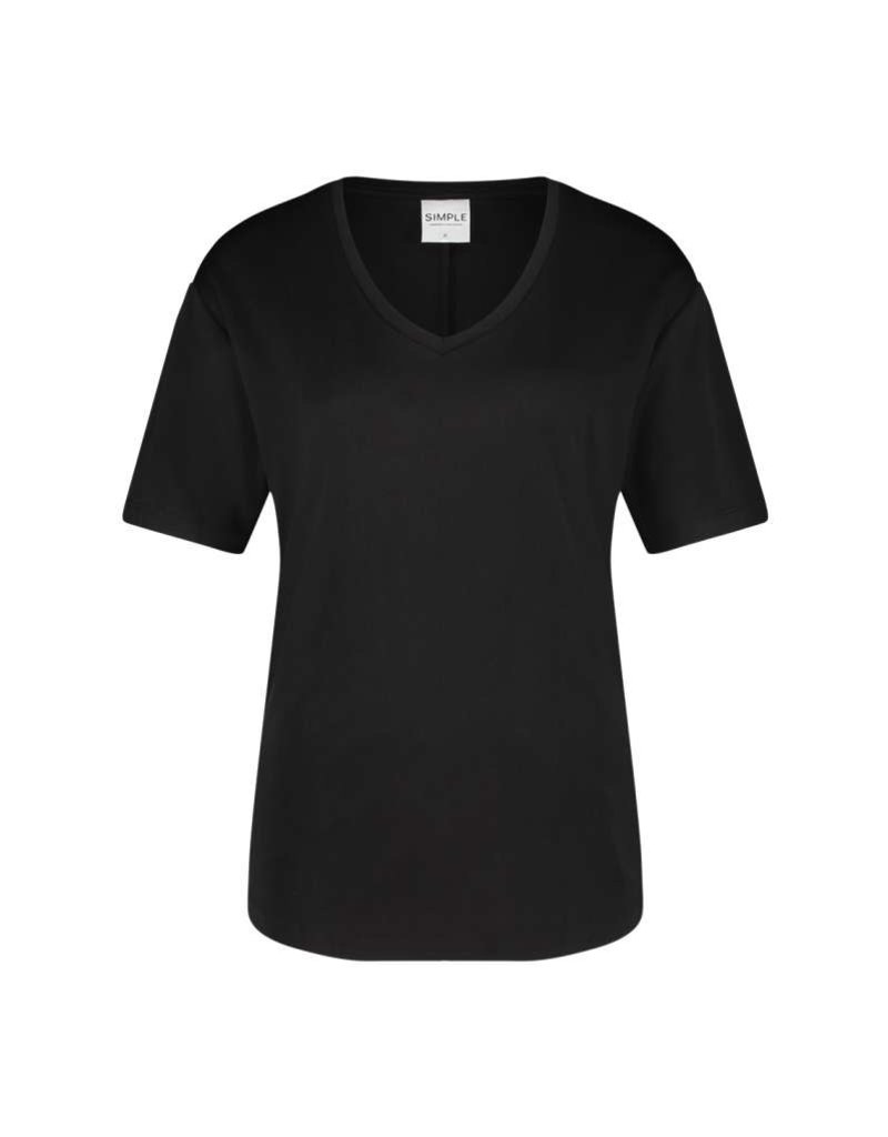 Simple Lisa T-shirt zwart Simple