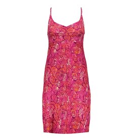 Geisha 37059-60 NOA Dress spaghetti AOP fuchsia Geisha