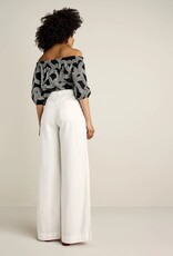 Summum Woman 4s2456-11842 Wideleg pants offwhite Summum