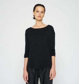 10Days 20-770-3203 longsleeve tee linen black 10Days