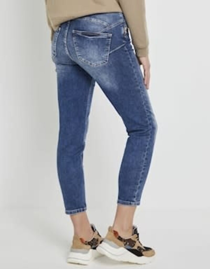 Para Mi FW231.212262-D119 Jill (Zipper) Daily Denims Faded Blue Para Mi