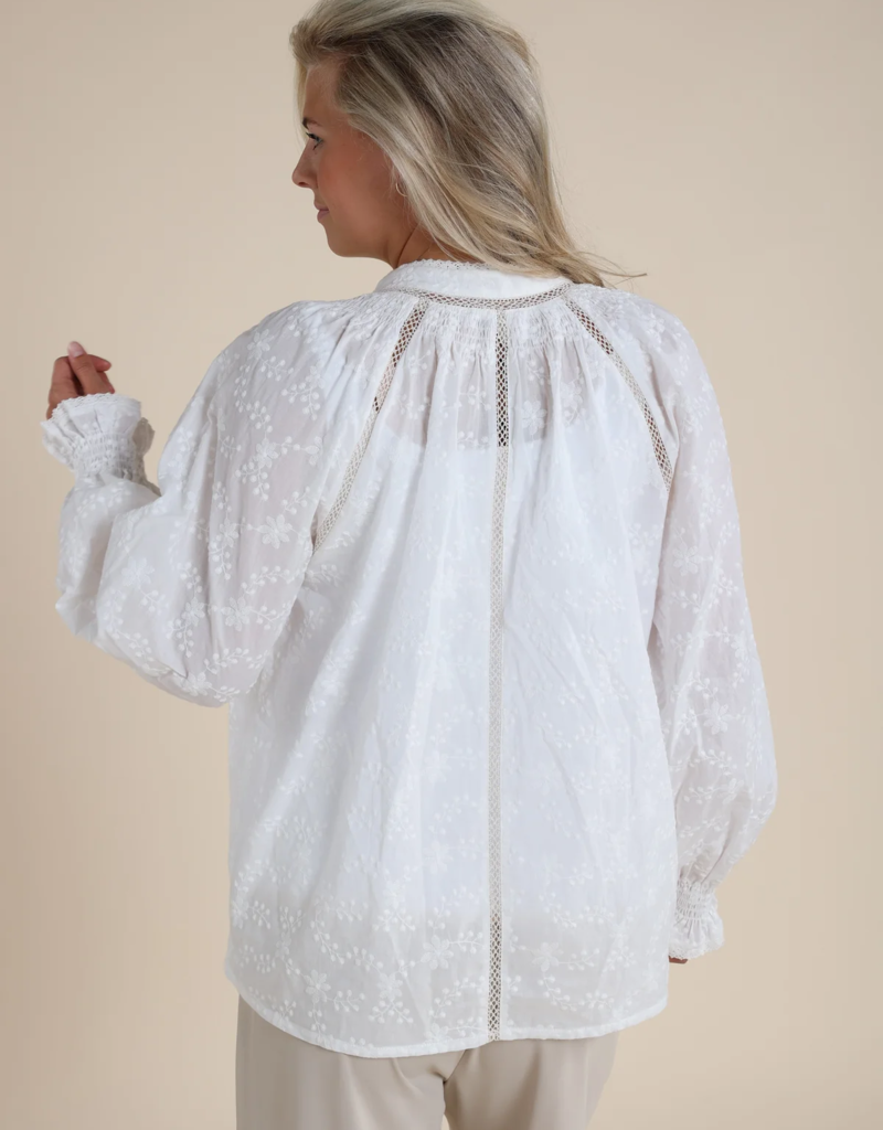 Nukus Isabella Blouse Off White FW23041172 Nukus