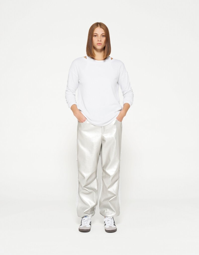 10Days 20-782-4201 longsleeve tee linen white 10Days