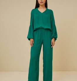 By Bar robyn satin stripe pant evergreen By Bar 24118001