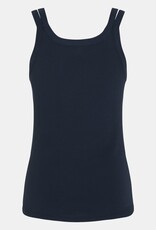 Penn&Ink N.Y S24F1419 Singlet print navy white Penn&Ink