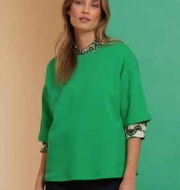 Geisha 42050-60 Sweat raw edge green Geisha