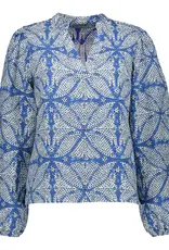 Geisha 43231-20 Top blue/off-white Geisha